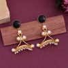 Black Color Amrapali Earrings (AMPE425BLK)