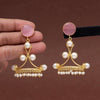 Pink Color Amrapali Earrings (AMPE425PNK)