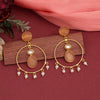 Peach Color Amrapali Earrings (AMPE426PCH)