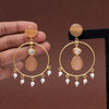 Peach Color Amrapali Earrings (AMPE426PCH)