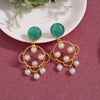 Light Green Color Amrapali Earrings (AMPE428LGRN)