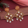 Peach Color Amrapali Earrings (AMPE429PCH)