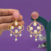 Pink Color Amrapali Earrings (AMPE429PNK)