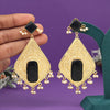 Black Color Amrapali Earrings (AMPE432BLK)