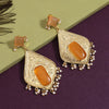 Gold Color Amrapali Earrings (AMPE432GLD)