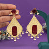 Maroon Color Amrapali Earrings (AMPE432MRN)