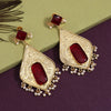 Maroon Color Amrapali Earrings (AMPE432MRN)