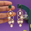 Green Color Amrapali Earrings (AMPE434GRN)