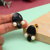 Black Color Amrapali Earrings (AMPE435BLK)