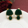 Green Color Amrapali Earrings (AMPE435GRN)