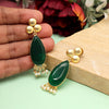 Green Color Amrapali Earrings (AMPE436GRN)