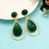 Green Color Amrapali Earrings (AMPE437GRN)