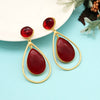 Maroon Color Amrapali Earrings (AMPE437MRN)