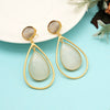 White Color Amrapali Earrings (AMPE437WHT)