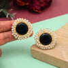 Black Color Amrapali Earrings (AMPE438BLK)