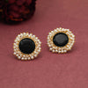 Black Color Amrapali Earrings (AMPE438BLK)