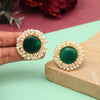 Green Color Amrapali Earrings (AMPE438GRN)