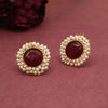 Maroon Color Amrapali Earrings (AMPE438MRN)