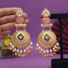 Pink Color Handmade Premium Quality Brass Earrings of Jaipur (AMPE446PNK)