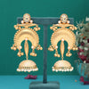 Gold Color Amrapali Earrings