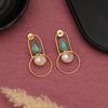 Pista Green Color Amrapali Earrings