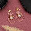 Pink Color Amrapali Earrings