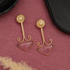 Pink Color Amrapali Earrings