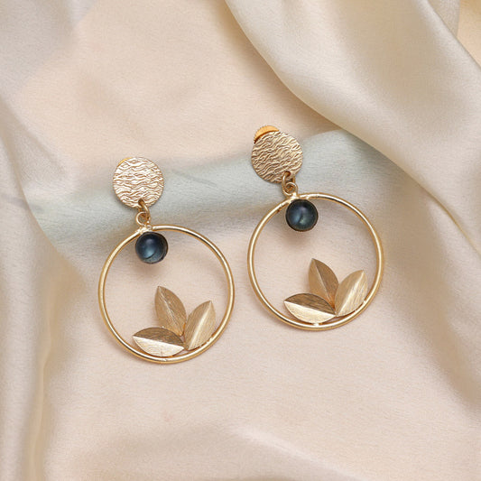 Indigo Blue Color Amrapali Earrings