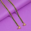 Gray Color Rhinestone Anklets (ANK1101GRY)