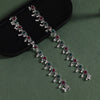 Maroon & Green Color Oxidised Anklets