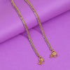 Purple Color Rhinestone Anklets (ANK990PRP)