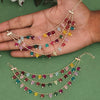 Multi Color Antique Earrings Chain (ANTE1752MLT)