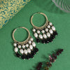 Black Color Antique Earrings (ANTE1753BLK)