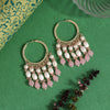 Pink Color Antique Earrings (ANTE1753PNK)