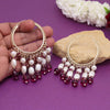 Purple Color Antique Earrings (ANTE1753PRP)