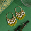 Yellow Color Antique Earrings (ANTE1753YLW)