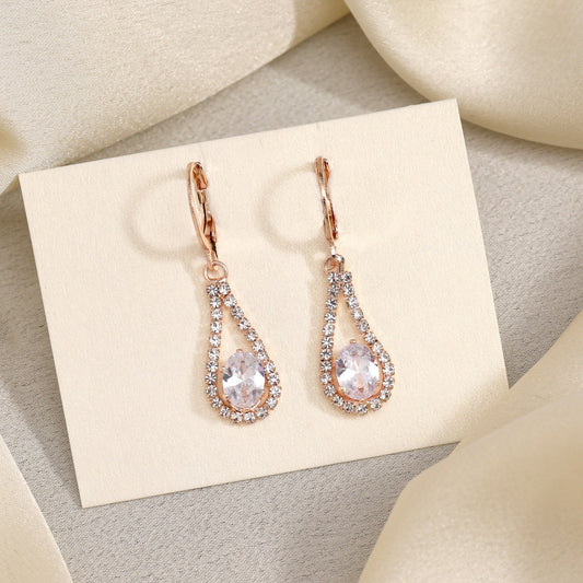 Inspired By Heritage: White Color Antique Stone Earrings With Regal Touch