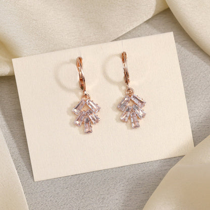 Handcrafted White Color Antique Stone Earrings With Subtle Vintage Texture
