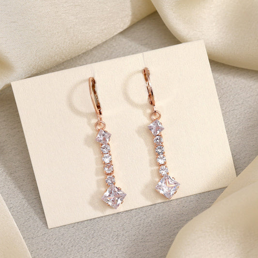 Bring Vintage Back With White Color Antique Stone Earrings In Style