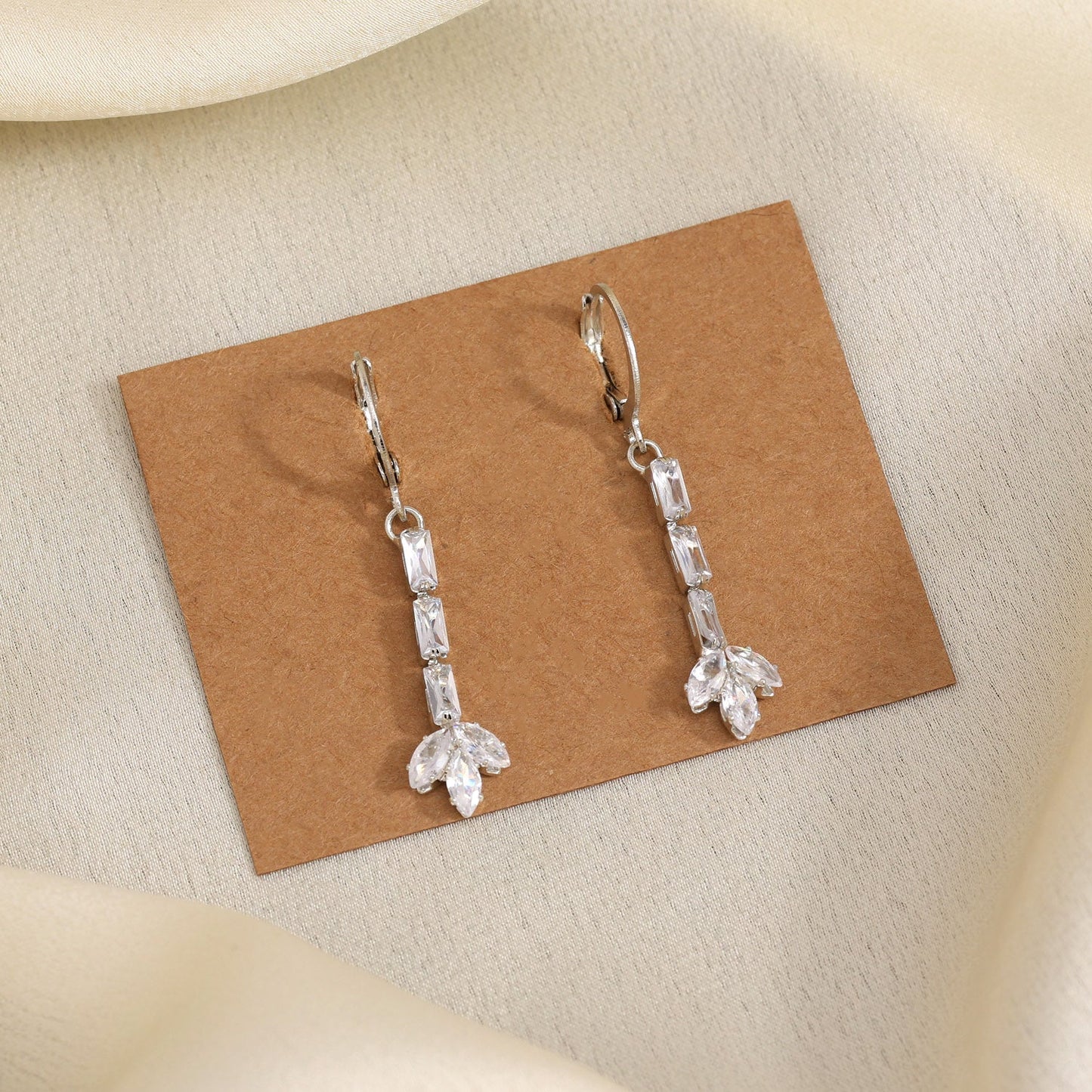 Explore Vintage Elegance With Silver Color Antique Stone Earrings Today