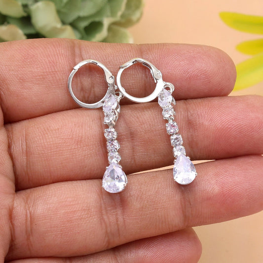 Celebrate The Past With Silver Color Antique Stone Earrings In Style