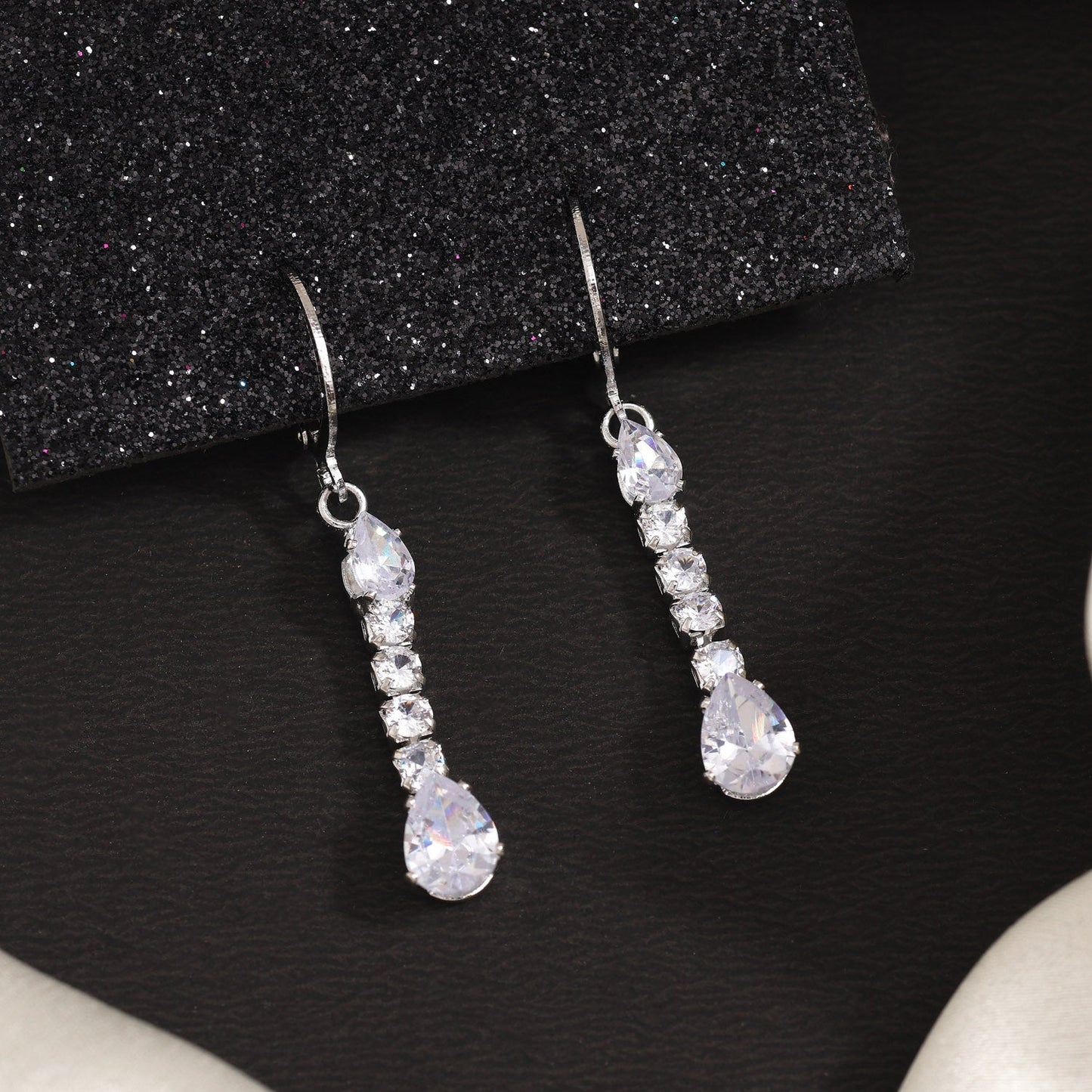 Celebrate The Past With Silver Color Antique Stone Earrings In Style
