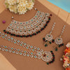 Maroon & Green Color Kundan Dulhan Set (BDL249MG)