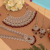 Maroon Color Kundan Dulhan Set (BDL249MRN)