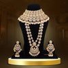 White Color Kundan Dulhan Set (BDL249WHT)