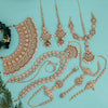 White Color Kundan Dulhan Set (BDL249WHT)