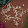 Multi Color Kundan Dulhan Set (BDL250MLT)