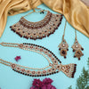 Maroon Color Kundan Dulhan Set (BDL250MRN)