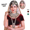 Maroon Color Kundan Dulhan Set (BDL251MRN)