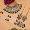 Green Color Kundan Dulhan Set (BDL252GRN)